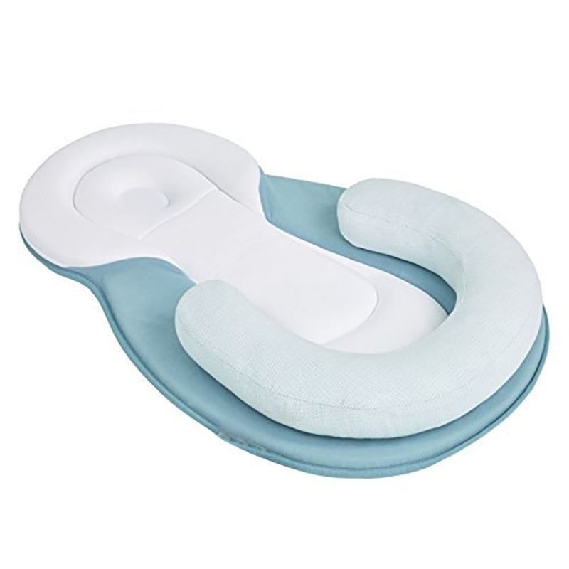 Baby-Bett-Bauwolle Premium für Neugeborene (tragbar) / Orthopädisches Kissen / 0 - 6 Monate